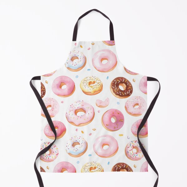 Item preview, Pink Donut Patterns designed and sold by The Blue Foo.