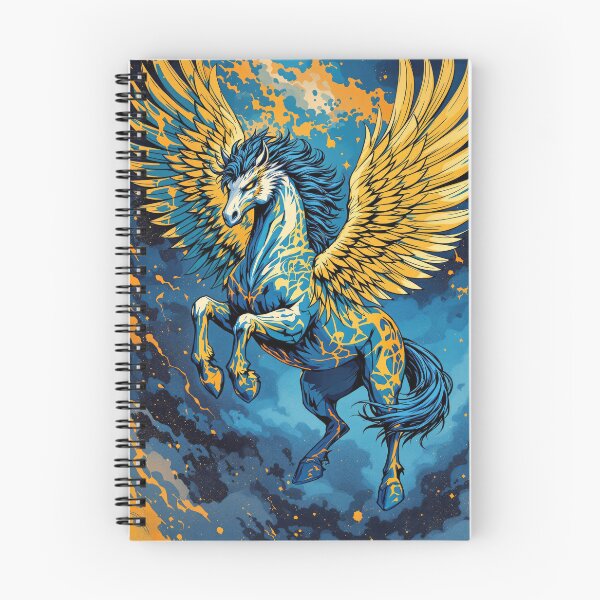 Item preview, Colorful Pegasus in a Starry Sky designed and sold by artwaves.