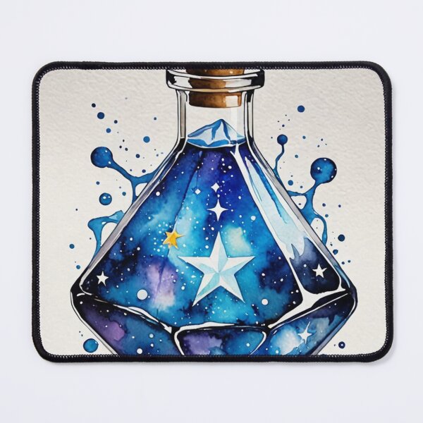 Item preview, watercolor ink magic frozen star potion designed and sold by Zencookie.