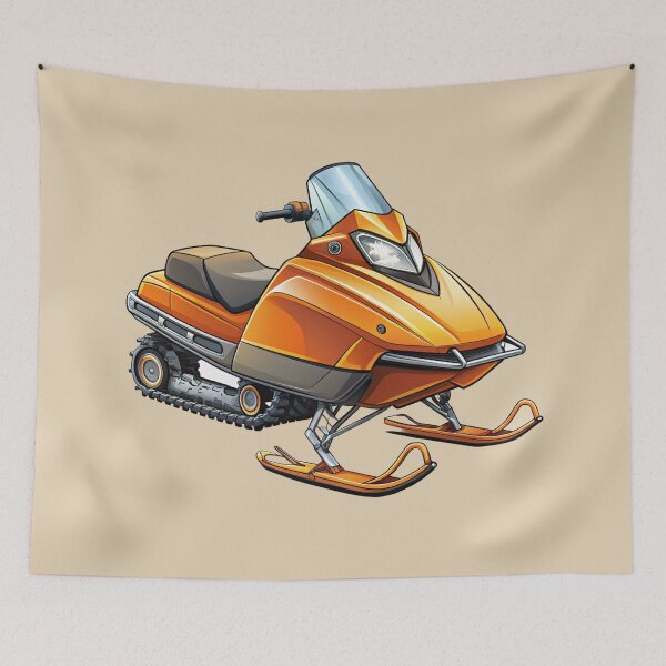 Item preview, Snowmobile  designed and sold by GraphicsClub.
