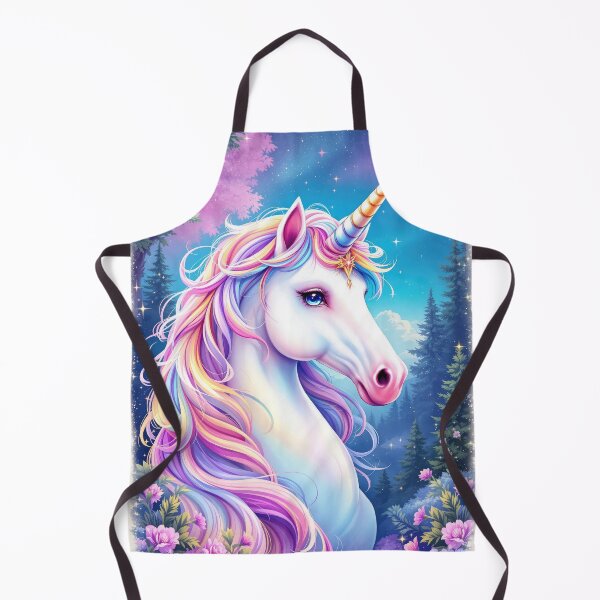Item preview, Majestic Unicorn with Colorful Mane designed and sold by artwaves.