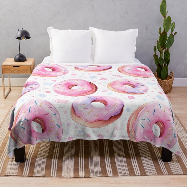 Item preview, More Pink and Glossy Kawaii Donuts designed and sold by The Blue Foo.