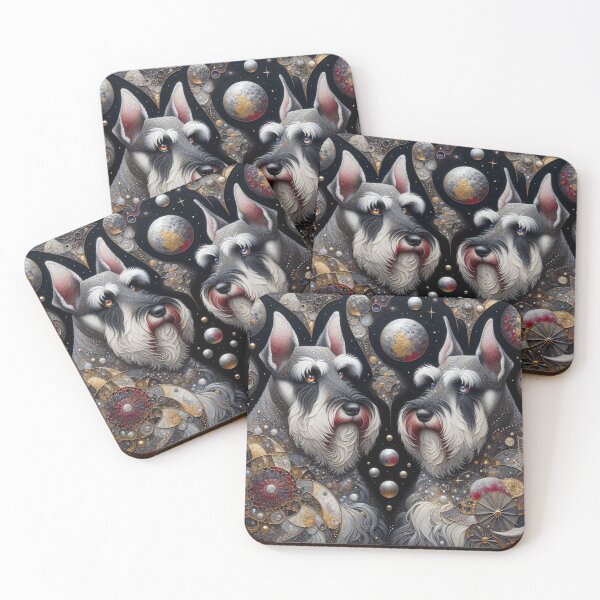 Item preview, Cosmic Schnauzer designed and sold by Wags & Tails.