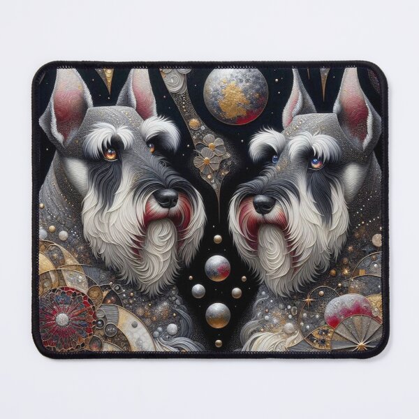 Item preview, Cosmic Schnauzer designed and sold by Wags & Tails.