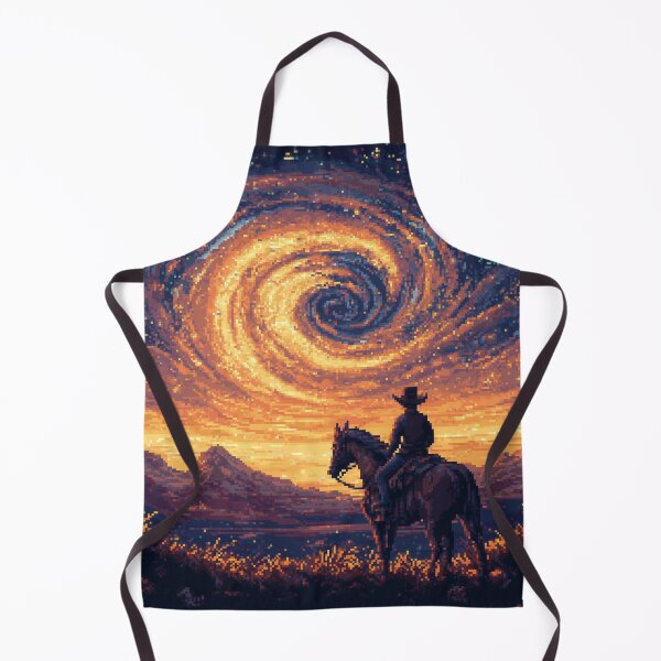 Item preview, Cosmic Cowboy Pixel Art designed and sold by Kaos-Bit.