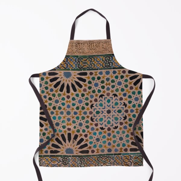 Item preview, Intricate Tile Wall – Hall of Mexuar, Alhambra, Spain designed and sold by Lieve Oudejans.