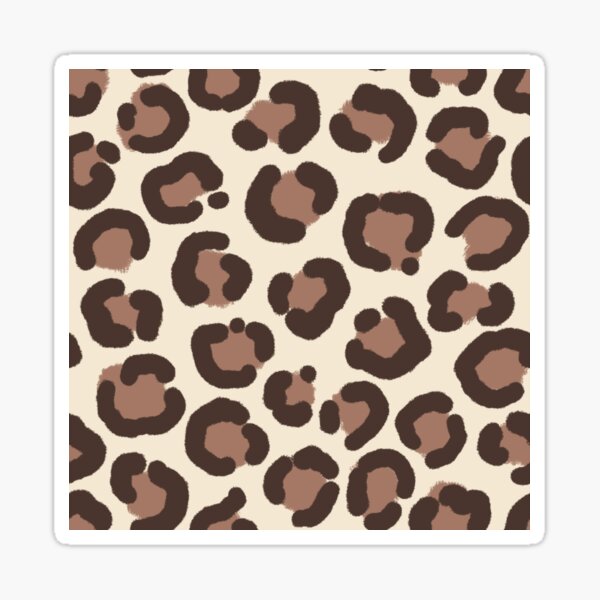 Item preview, Pantone 2025 Mocha Mouse Leopard Print: patrón animal de moda designed and sold by Studio Dotsch.