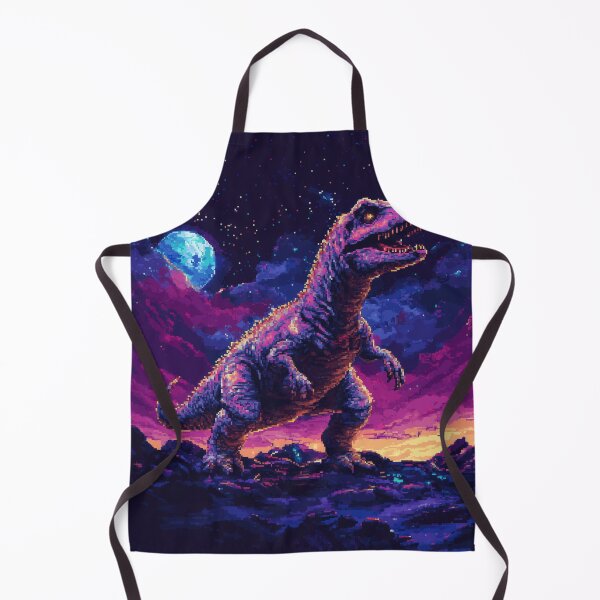 Item preview, Cosmic T-Rex Pixel Art designed and sold by Kaos-Bit.