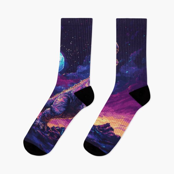 Item preview, Cosmic T-Rex Pixel Art designed and sold by Kaos-Bit.