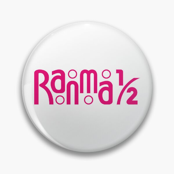 Item preview, Ranma 1/2 Logo Pink HD designed and sold by GroupieClub.