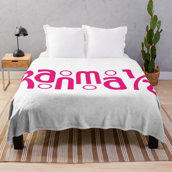 Item preview, Ranma 1/2 Logo Pink HD designed and sold by GroupieClub.