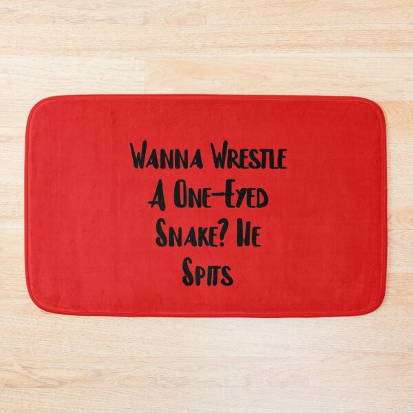 Item preview, Wanna wrestle a one-eyed snake? designed and sold by FerrariKing.