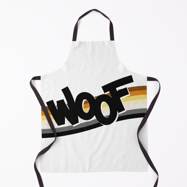 Item preview, Bold 'Woof' Design with Bear Pride Flag Colors | LGBTQ+ Bear designed and sold by ItalianCub.