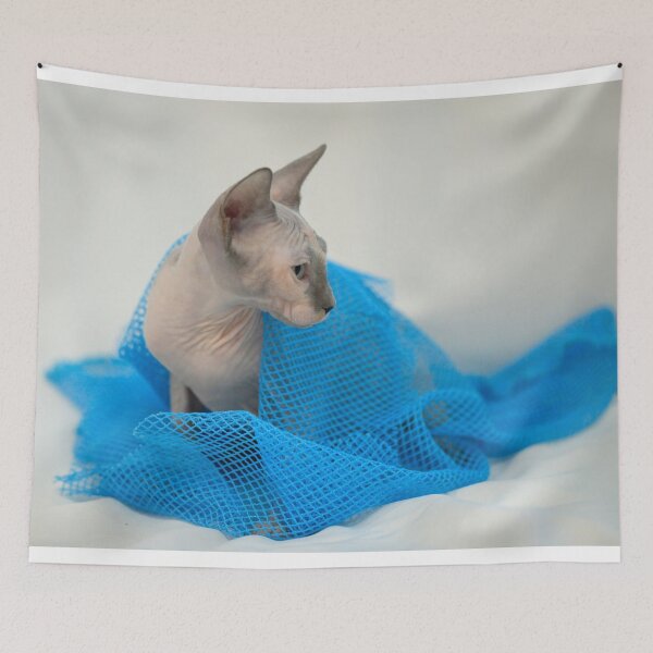 Item preview, Portrait of cute sphinx cat designed and sold by olena2552.
