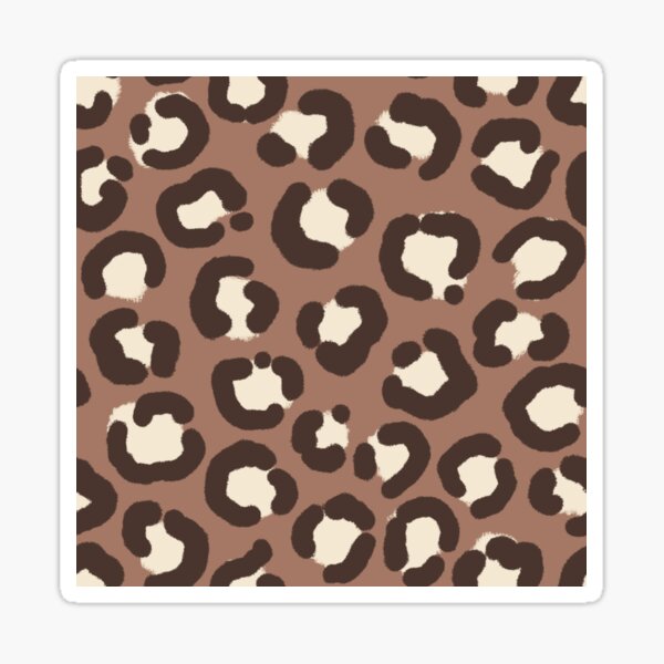 Item preview, Estampado de leopardo en color moca Pantone 2025: diseño neutro de tendencia designed and sold by Studio Dotsch.