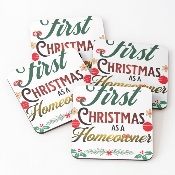 Item preview, First Christmas as a Homeowner designed and sold by UrbanStitchCreations.