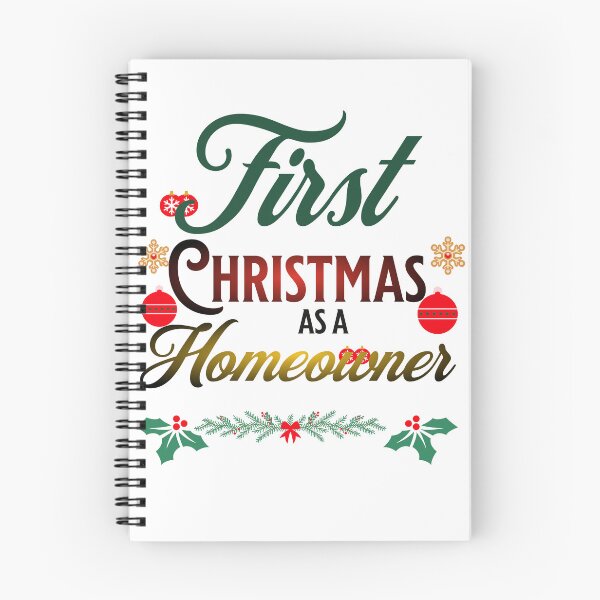 Item preview, First Christmas as a Homeowner designed and sold by UrbanStitchCreations.