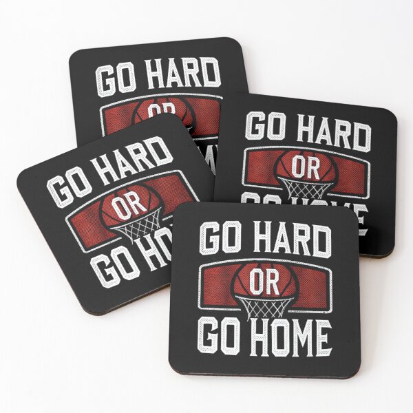 Item preview, Go Hard or Go Home Basketball Quote designed and sold by Yas_oma.