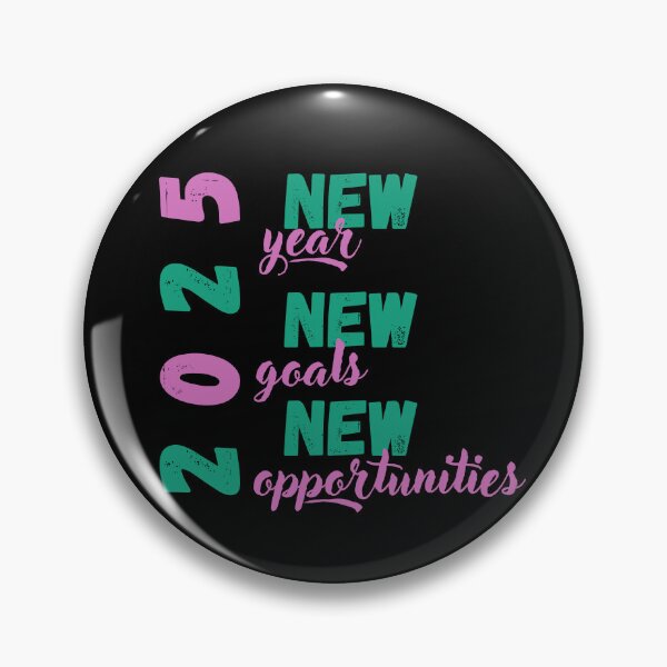 Item preview, 2025 New Year, New Goals, New Opportunities designed and sold by LadyInEverGreen.