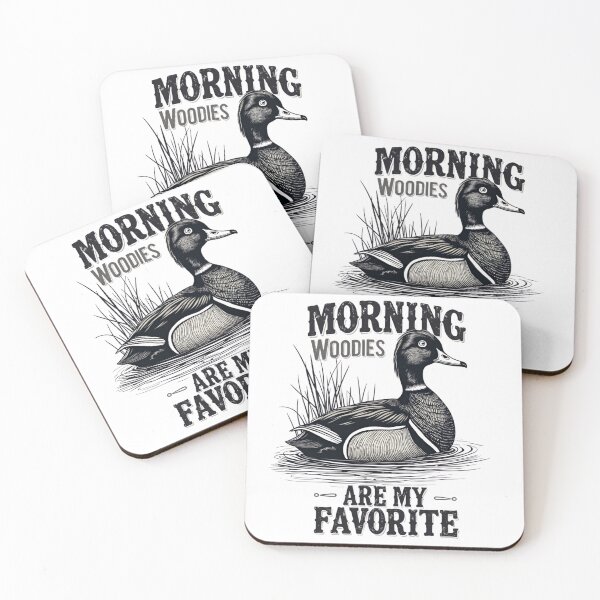 Item preview, Morning Woody My Favorite Duck Hunting designed and sold by ArtFromBeyond.