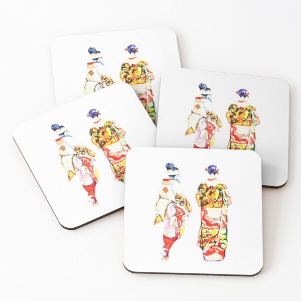 Item preview, Tokyo Kimono Traditional Dress Women  designed and sold by LornaBowdenART.