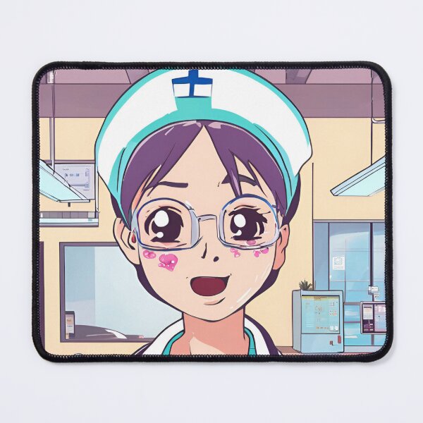 Item preview, Enfermera de anime en un hospital moderno designed and sold by Marcin-PL.