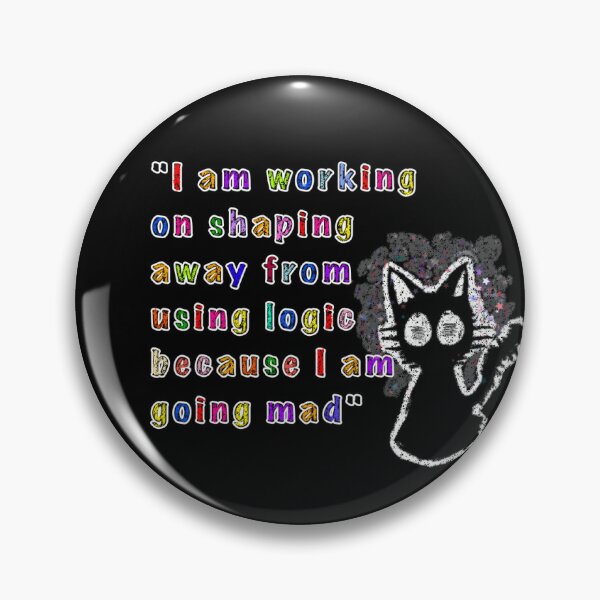 Item preview, Going mad cat black background designed and sold by Little-spooks0.