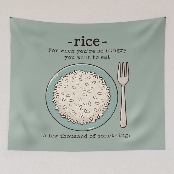 Item preview, Funny Rice Lover For When You're So Hungry designed and sold by HowToCanadian.