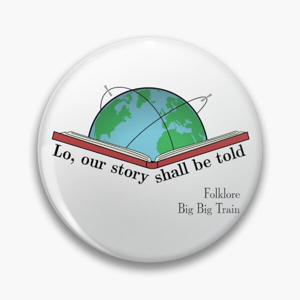 Item preview, Folklore - Big Big Train - Our Satellites (Black Text) designed and sold by DescribeThePath.