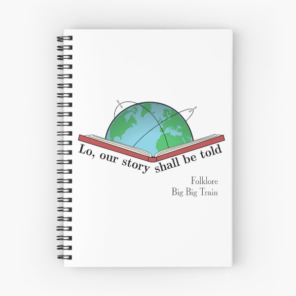 Item preview, Folklore - Gran Gran Tren - Nuestros Satélites (Texto Negro) designed and sold by DescribeThePath.