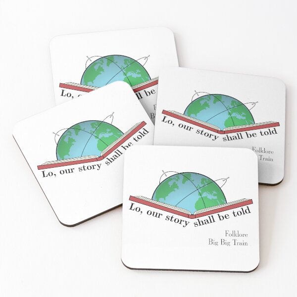 Item preview, Folklore - Big Big Train - Our Satellites (Black Text) designed and sold by DescribeThePath.