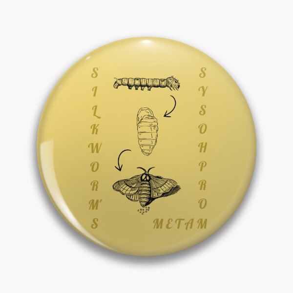 Item preview, Silkworm transformation, metamorphosys designed and sold by SimpleUla.