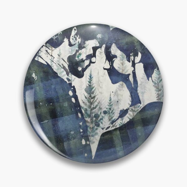 Item preview, Outlander Silhouette - Sassenach and Rebel with Trees and Plaid designed and sold by dealchica.