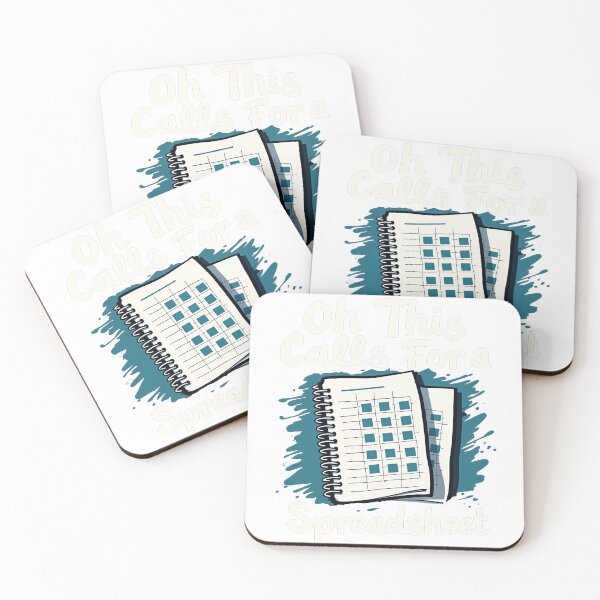 Item preview, Copy of Oh This Calls For A Spreadsheet Funny Office designed and sold by kjp-design.