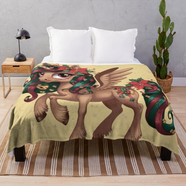 Item preview, Christmas-themed unicorn designed and sold by 123ks.