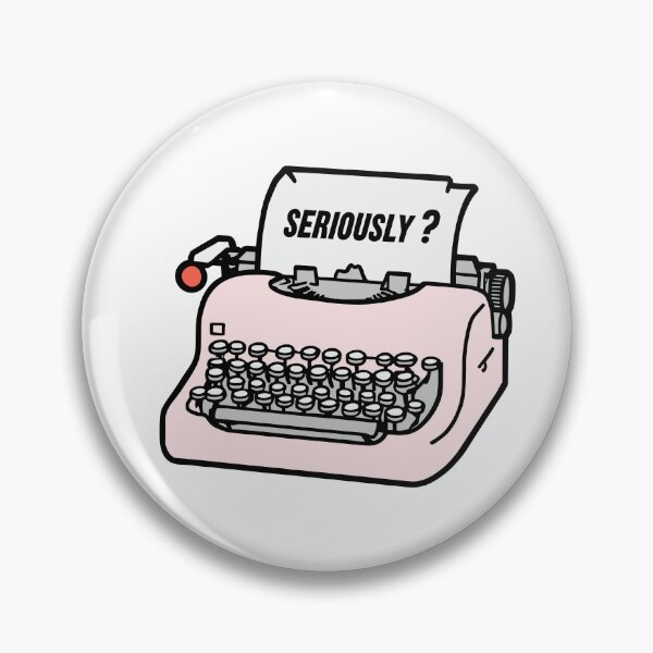 Item preview, Vintage pink typewriter.  designed and sold by KojourinArt.