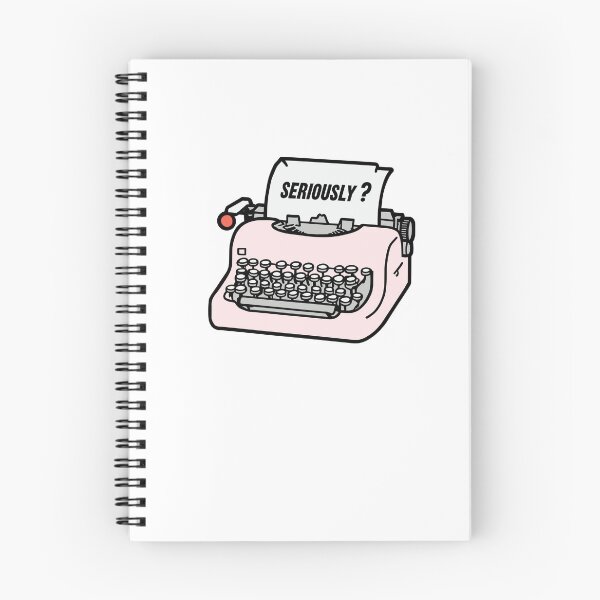 Item preview, Vintage pink typewriter.  designed and sold by KojourinArt.