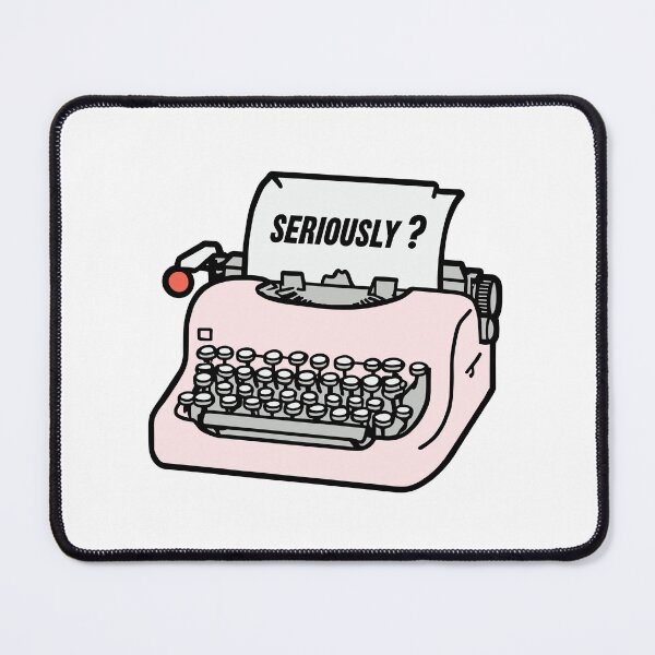 Item preview, Vintage pink typewriter. designed and sold by KojourinArt.