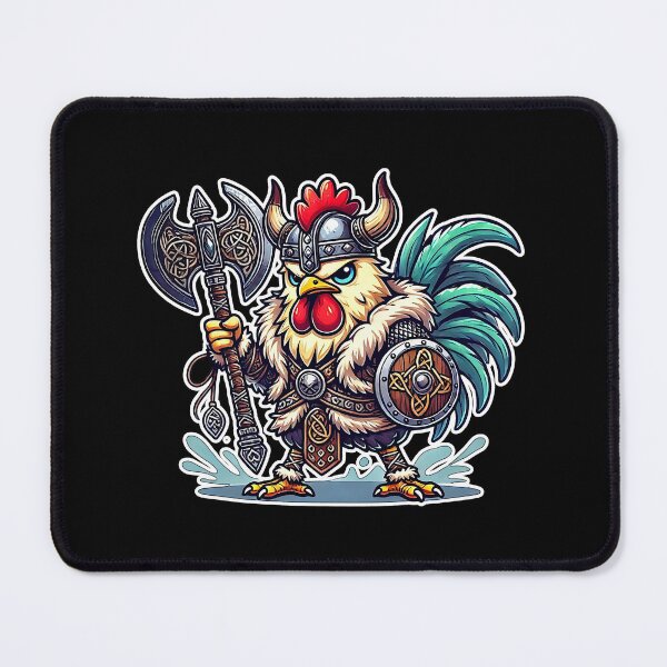 Item preview, Fun and Impressive Kawaii Viking Rooster designed and sold by lAnJefurtifeu.