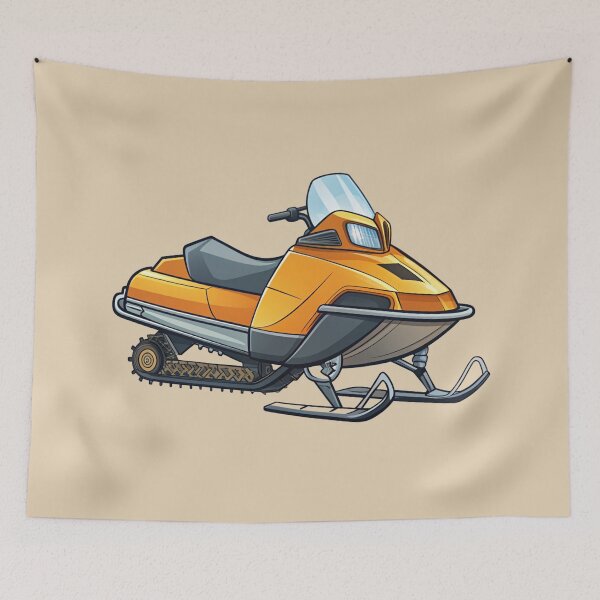 Item preview, Snowmobile  designed and sold by GraphicsClub.