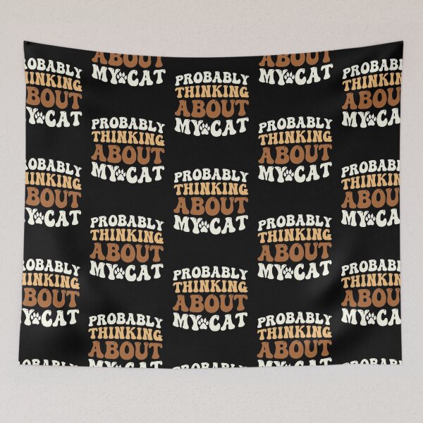 Item preview, Thinking About My Cat designed and sold by PetSafari.