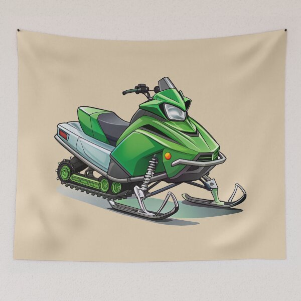 Item preview, Snowmobile  designed and sold by GraphicsClub.