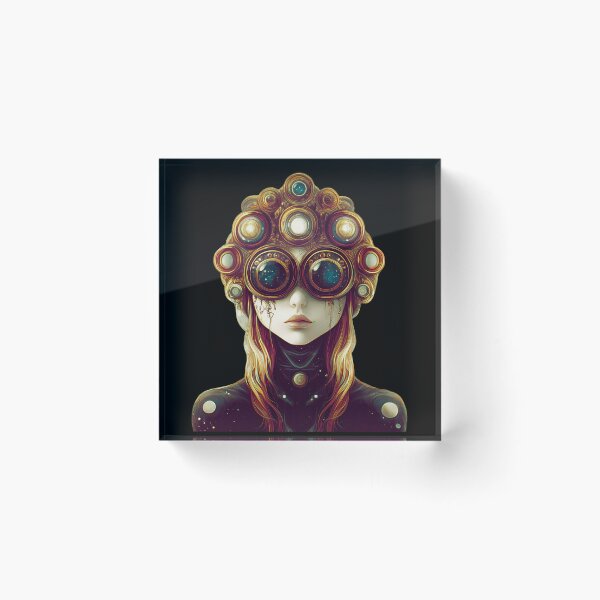 Item preview, Futuristic cyberpunk, Girls With Glasses No 5.  designed and sold by Shoot-The-Moon.