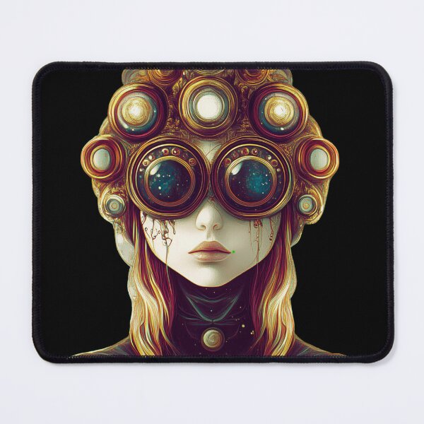 Item preview, Futuristic cyberpunk, Girls With Glasses No 5. designed and sold by Shoot-The-Moon.