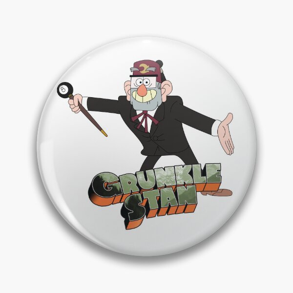 Item preview, Grunkle Stan With Gravity Falls Font designed and sold by gfmemer.