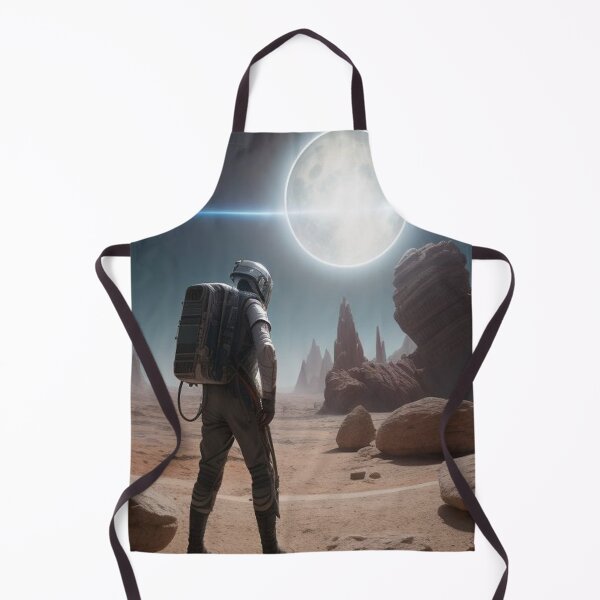 Item preview, Time Traveler Exploring Desert Planet designed and sold by highplacidity.