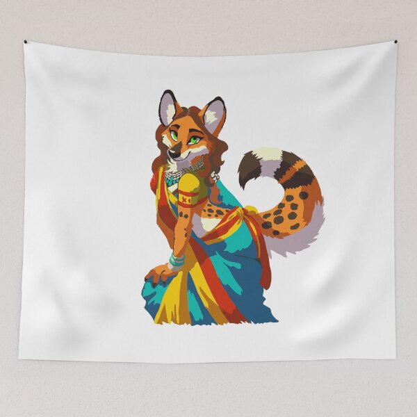 Item preview, Daphne Dhole Ducking Down Daintily   designed and sold by KlakkDrawsStuff.