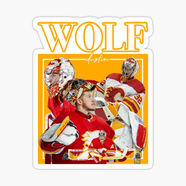 Item preview, dustin wolf retro design designed and sold by aksav.
