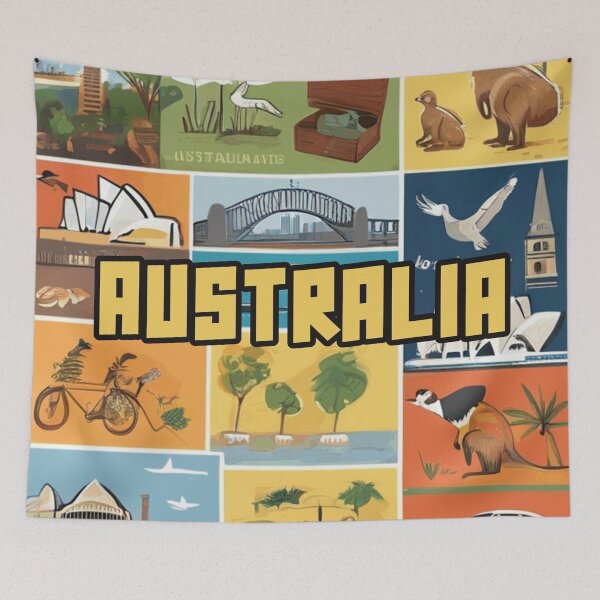 Item preview, Australian Souvenir designed and sold by GhumGham.