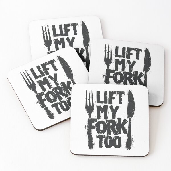 Item preview, lift my fork too  designed and sold by Ismartista.